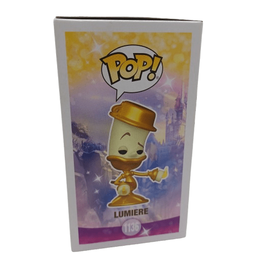 Funko Pop! Vinyl Beauty + The Beast 30th Anniversary #1136 Lumiere Very Good Condition With Box (LE 1351776)
