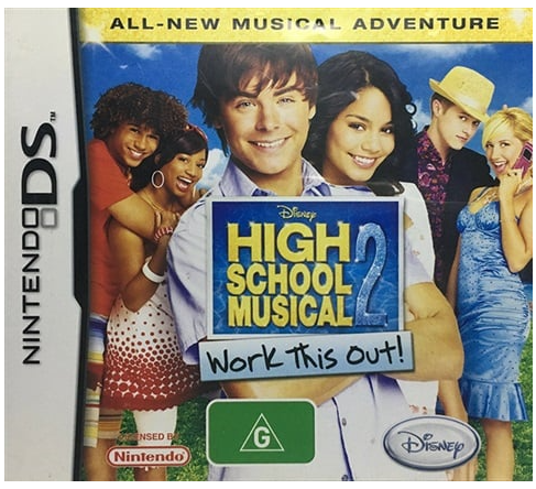 High School Musical 2 Nintendo Ds Game Good Condition With Manual