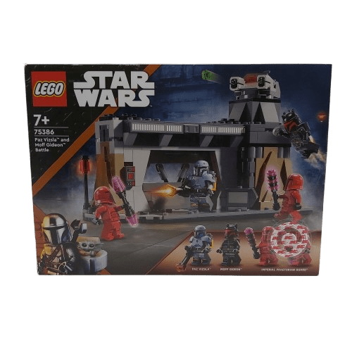 Star Wars Paz Vizsla And Moff Gideon Battle Lego 75386 Like New In Box (CP-1348059)