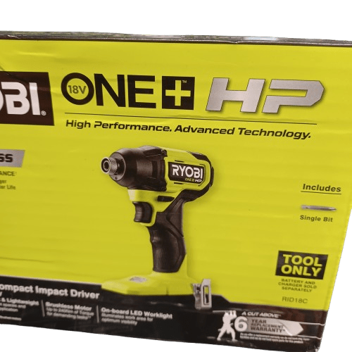 Ryobi 18V ONE+ Brushless Compact Impact Wrench – Tool Only RID18C (WR)
