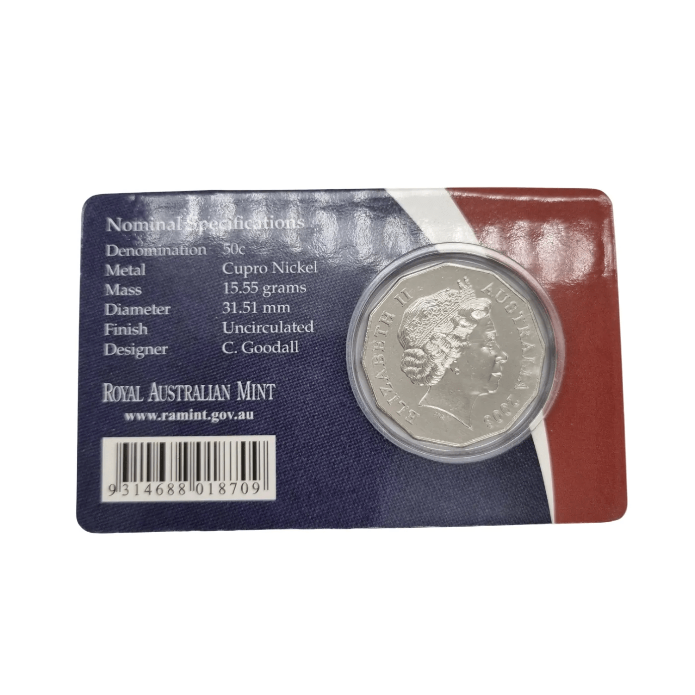 2008 Scouts Australia 50 Cent Coin – Centenary Commemorative (WR 1344497)