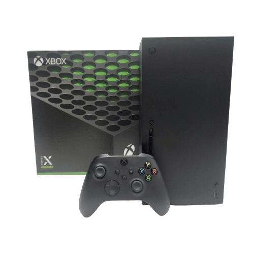 Microsoft Xbox Series X 1TB Console – Black with Box, Power & HDMI Cords, and One Controller