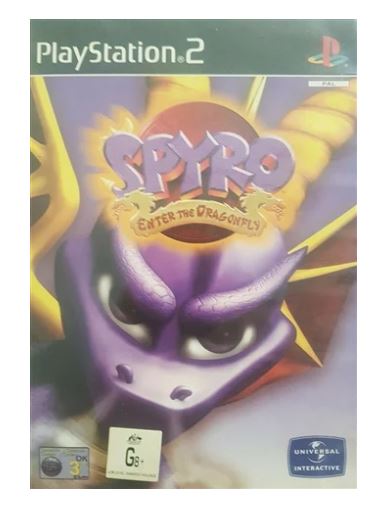 Spyro Enter the Dragonfly Playstation 2 Game