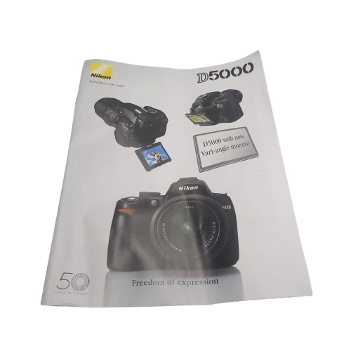Nikon Video/Photography Camera D5000 With Manual And Box (NA 1353413)