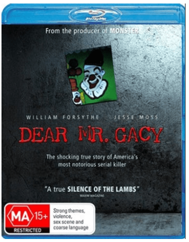 Dear Mr Gacy (2010) Bluray Very Good Condition