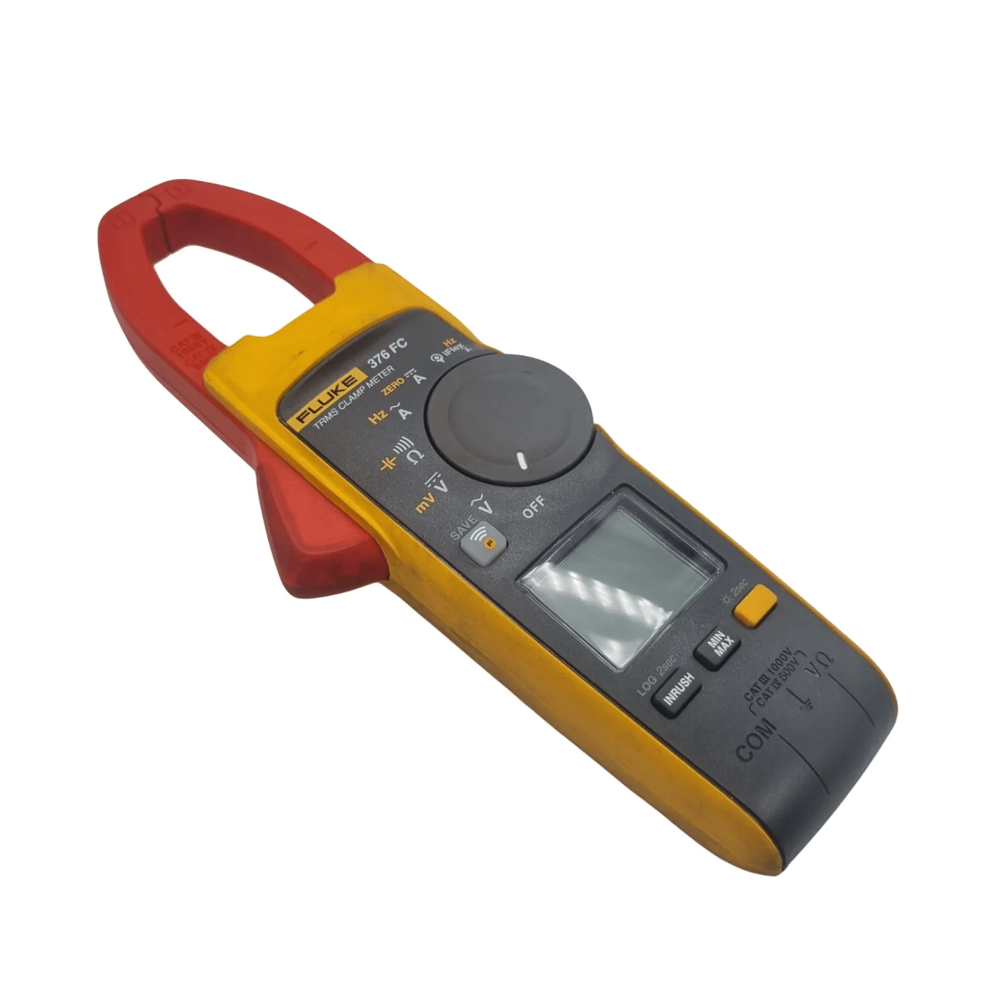 FLUKE CLAMP METER KIT 376 FC YELLOW + BAG + TESTER WIRES