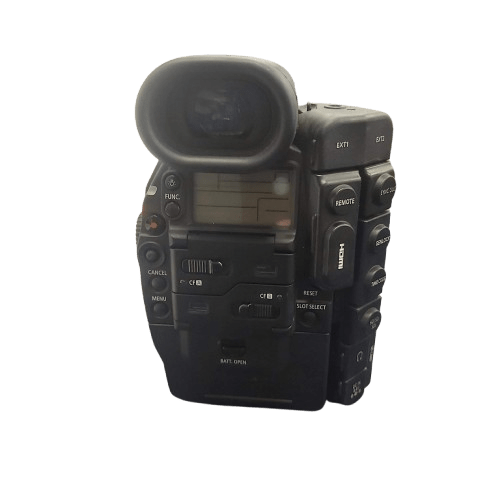 Canon EOS C300 Movie Camera, Black, Excellent Condition, With Hard Case, 3x Batteries, Grip, Charger, Touch Screen Monitor