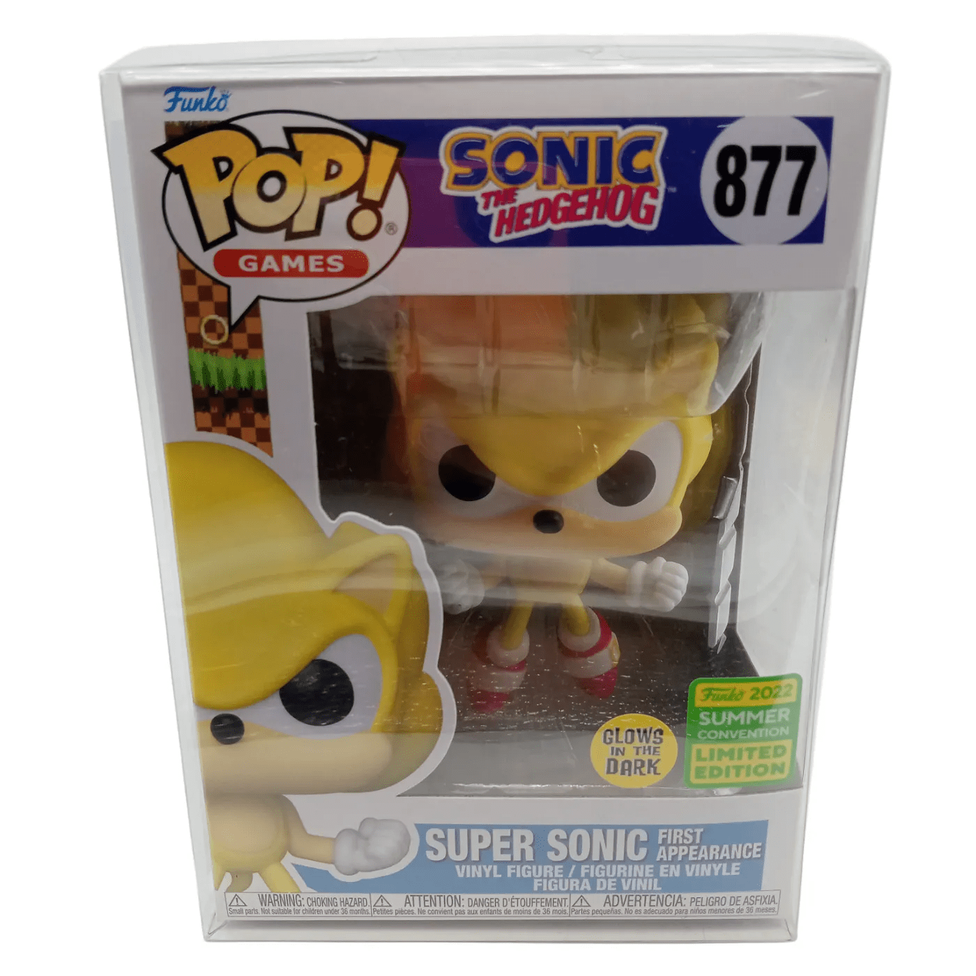 Funko Pop! Sonic the Hedgehog Super Sonic #877 (WR 1355943)