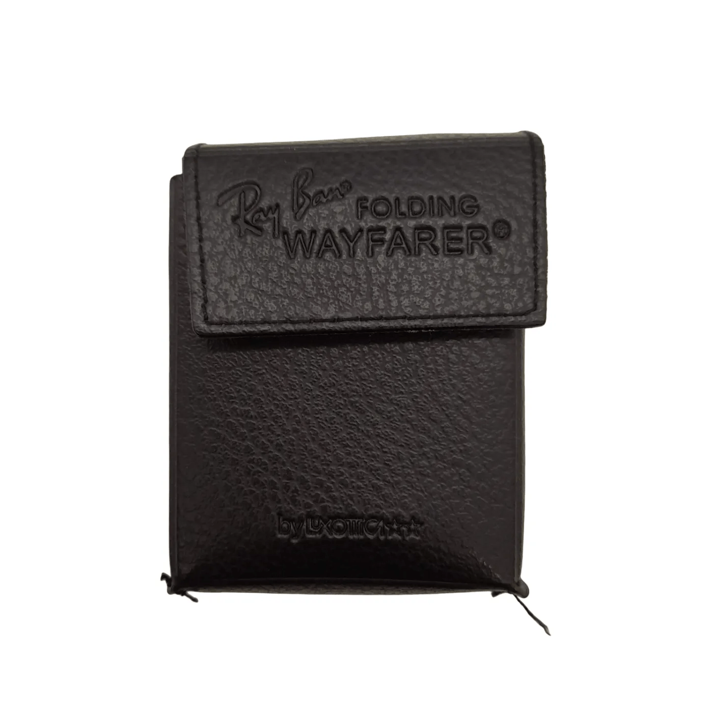 *Sold As Is* Ray-Ban Folding Wayfarer Havana Folding Sunglasses + Case *Broken Hinge – Needs Repair* (WL 1353269)