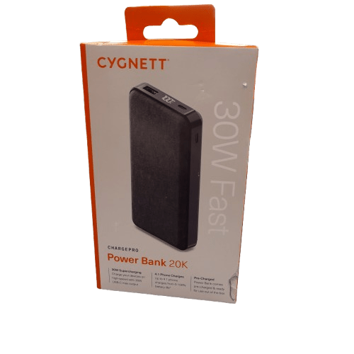 Cygnett ChargePro 20K mAh Power Bank (Graphite) CY5181PBCHE NEW IN BOX