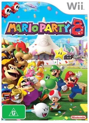 Mario Party 8 Nintendo Wii Good Condition No Manual