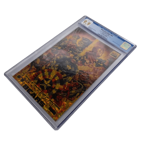 CGC Universal Killer Kare Bears #nn Best Comics 2024 Bear War Gold Foil Edition Graded Comic 9.9 (MR)