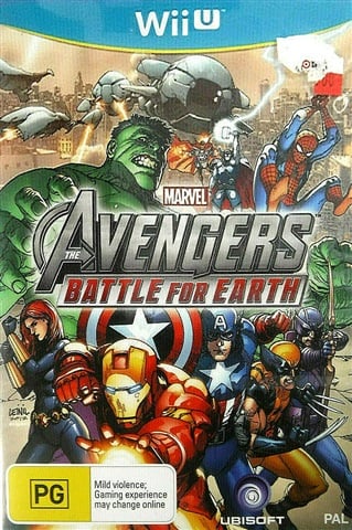 Marvel – The Avengers : Battle For Earth Nintendo Wii U Game – Very Good With Manual