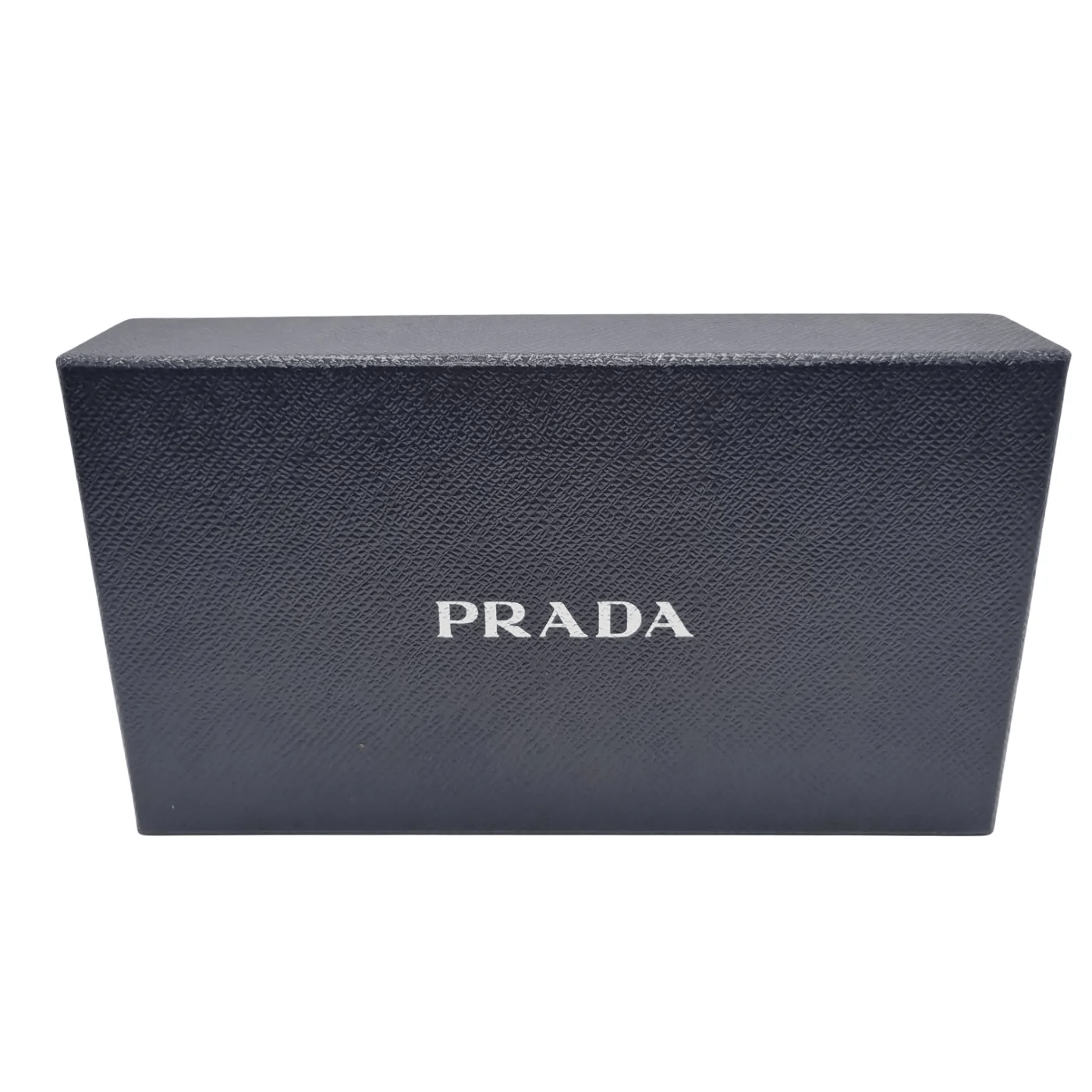 Prada Saffiano Leather Zip-Around Wallet with Box (WR 1346533)