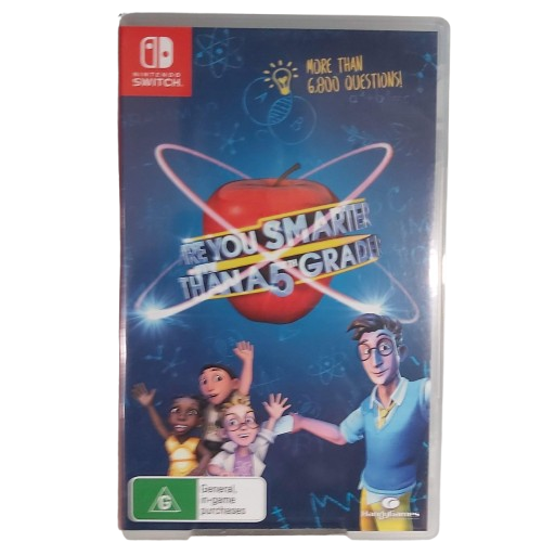 Are You Smarter Than A 5th Grader Switch Game – Good Condition