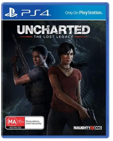 Uncharted The Lost Legacy Playstation 4 Good Condition No Manual