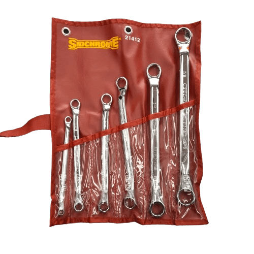 Sidchrome SCMT21412 6pce Imperial Ring Spanner Set (JN)