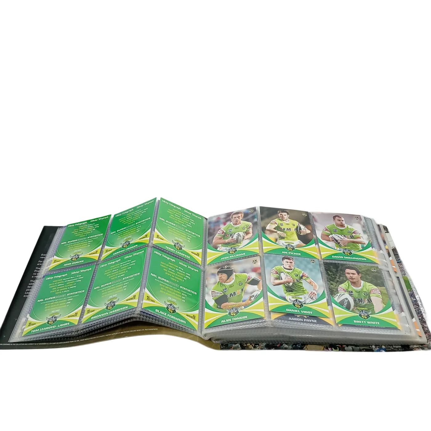 NRL Collector Cards Folder 2011 – Black Edition (WR 1330766)