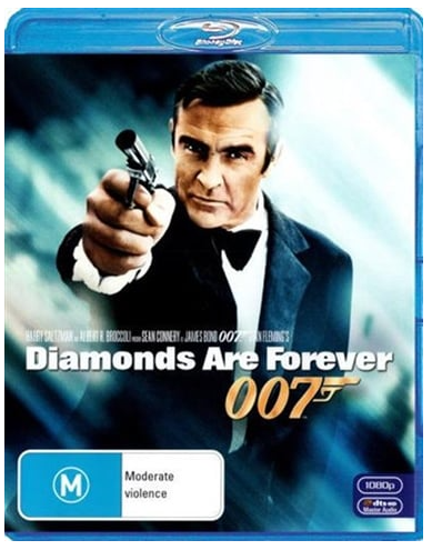 Diamonds Are Forever 007 Bluray – Good Condition In Case (LE)
