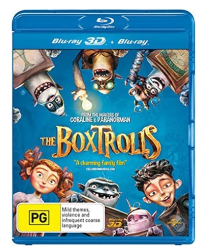 The Boxtrolls Blu Ray Very Good Condition