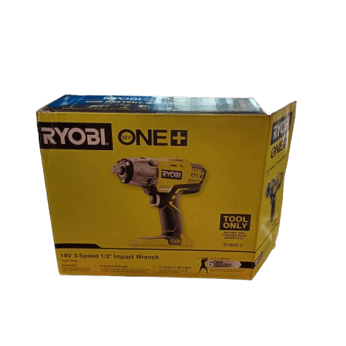 Ryobi 18V ONE+ 3-Speed Impact Wrench R18IW-0 – Skin Only (LE 1343173)