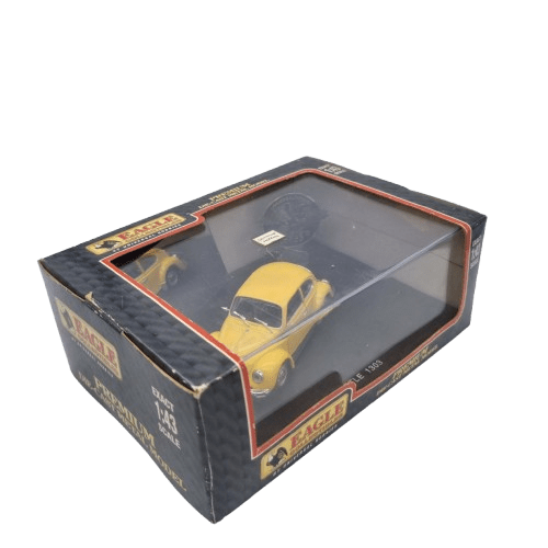 Eagle Collectibles Model Car 1:43 Volkswagen Beetle Yellow (WR 1345843)
