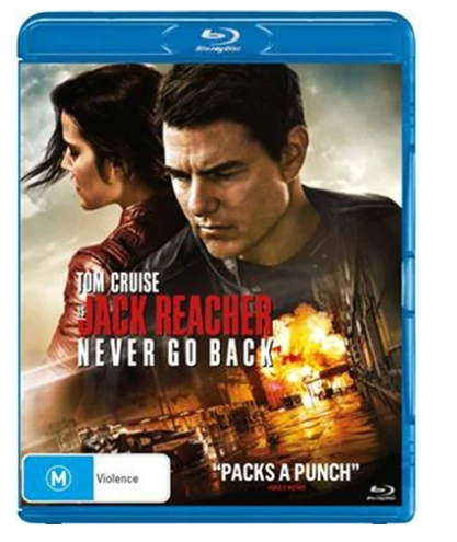 Jack Reacher Blu Ray – Very Good Condition