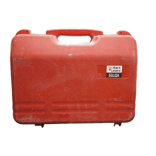 RedBack Lasers EGL624 Electronic Levelling Rotating Laser Kit in Hard Case (MR)