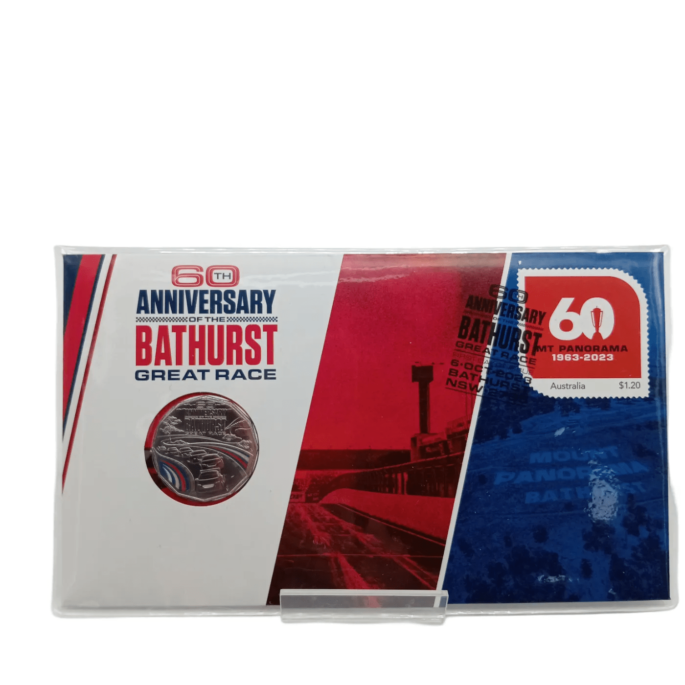 Australia Post Coin & Stamp: 60th Anniversary Of The Bathurst Great Race (WR 1355906)