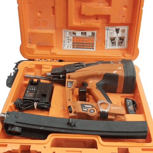 Ramset Nail Gun Trakfast 800, Good Condition, With Case, Charger, 2x Batteries, Magazine