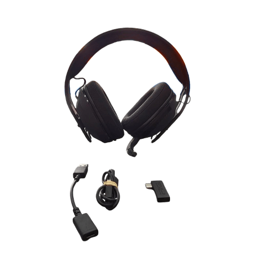 Nacon Rig 600HS Wireless Headset With Dongle, USBC Cable, Dongle Adaptor, Very Good Condition