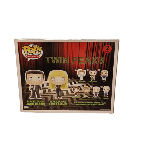 Funko Pop Twin Peaks Black Lodge Cooper/ Black Lodge Laura (LE1343610)