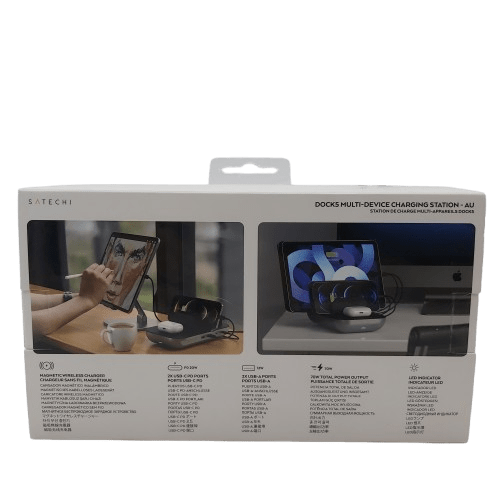 Satechi Dock5 Multi-Device Charging Station – AU, Like New Sealed In Box, With Power Cable, Box + Manual (CP 1352695)