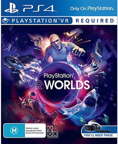 PlayStation VR Worlds Playstation 4 Game, Very Good Condition (CP)