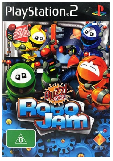Buzz Junior Robo Jam Playstation 2 Good Condition No Manual