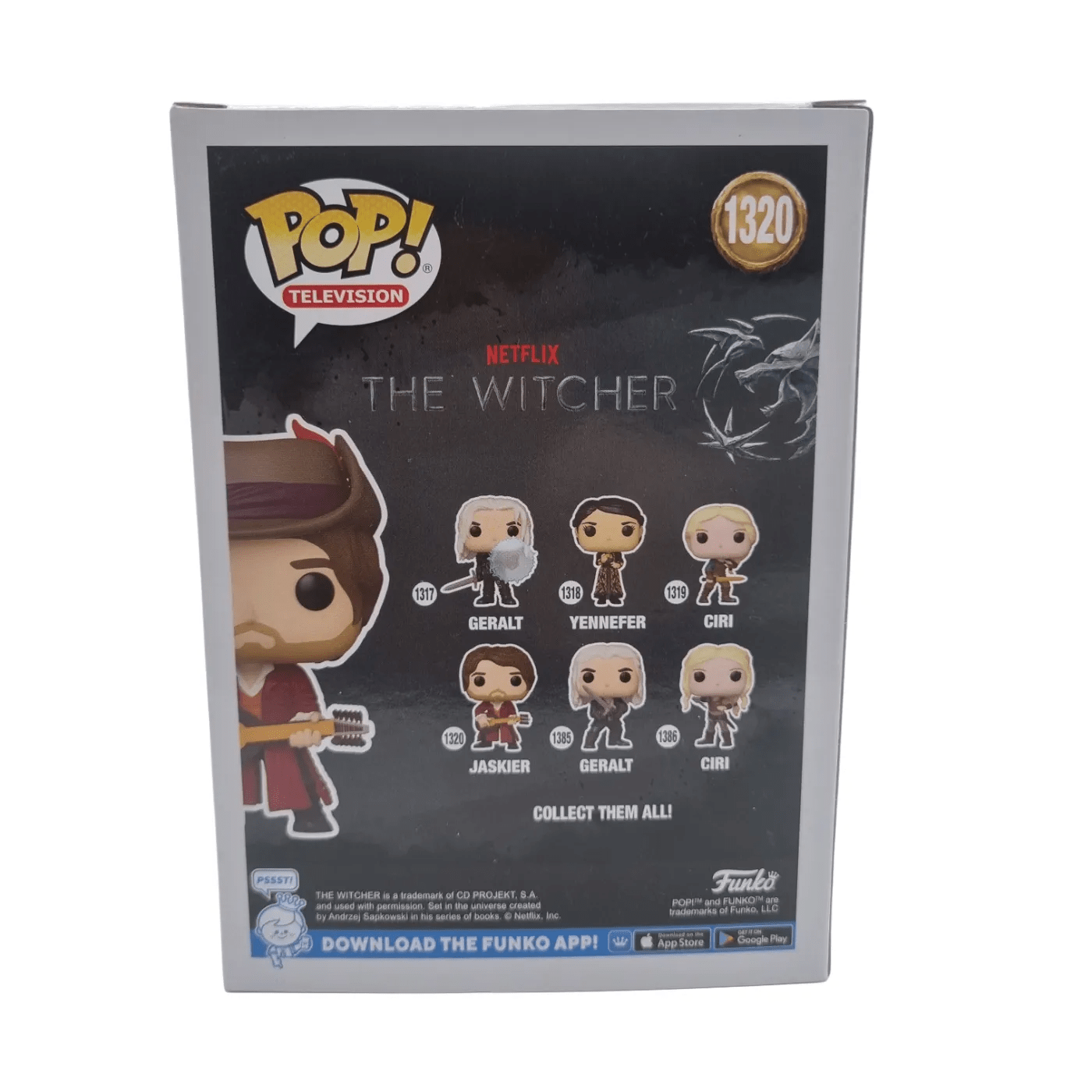 THE WITCHER Funko Pop! – Jaskier #1320 (Limited Chase Edition)