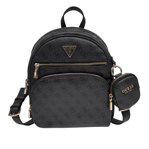 Guess Black Logo Power Play Backpack (JN)