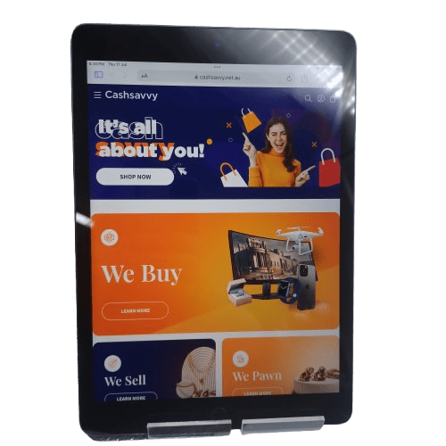 Apple iPad MK2K3X/A (A2602) 9th Generation, Space Grey. 64GB Storage, WIFI Only Model, Excellent Condition, With Green Folio Cover No Charger (LE 1347734)