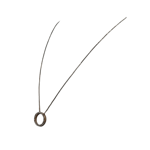 Ladies 18ct Rose Gold Claw Set Round Diamond Pendant & Box Chain 0.30ct TDW 41cm With Valuation (MR)
