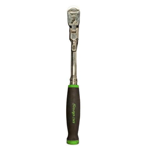 Snap-On FHCLF72RG Green Soft Grip Handle Flex Head Ratchet