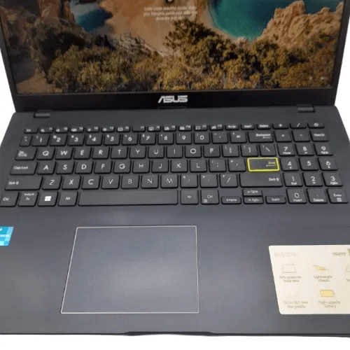 Asus Vivobook E510K Laptop With Charger – Intel Celeron CPU , 8GB RAM , 128GB Storage , Windows 11