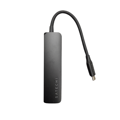Satechi 4-in-1 USB-C Slim Multiport Adapter 4K