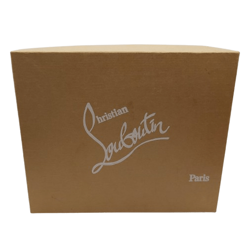 Ladies Christian Louboutin Lady Peep 150 Patent Heels Red Bottoms With Box And Dust Bag – Size 40