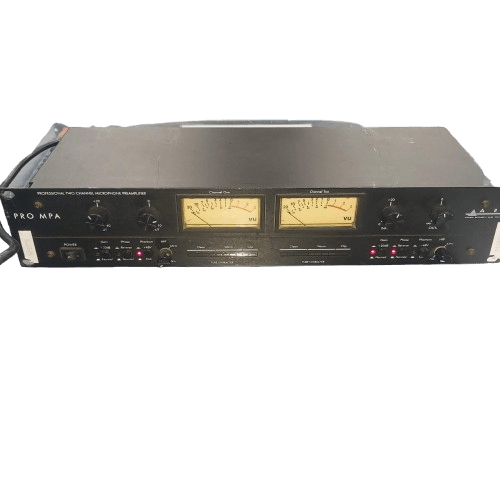 Pro MPA 2 Channel Microphone Preamplifier Model: 210 Sold as is