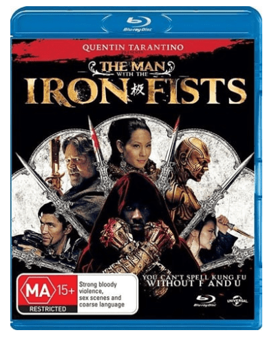 The Man With The Iron Fist Blu Ray Movie – Very Good No Manual