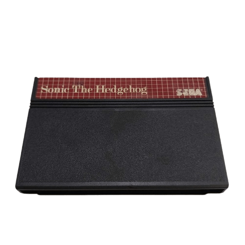 Sega Master System Game Cartridge Sonic The Hedgehog