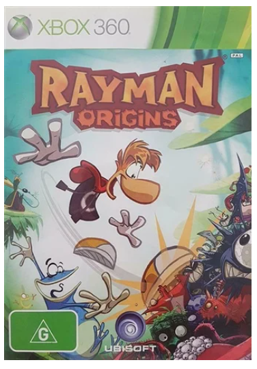 Xbox 360 Classics Game Rayman Original In Acceptable Condition