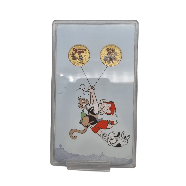 2021 Ginger Meggs 100 Years of Adventures $1 Two Coin Set