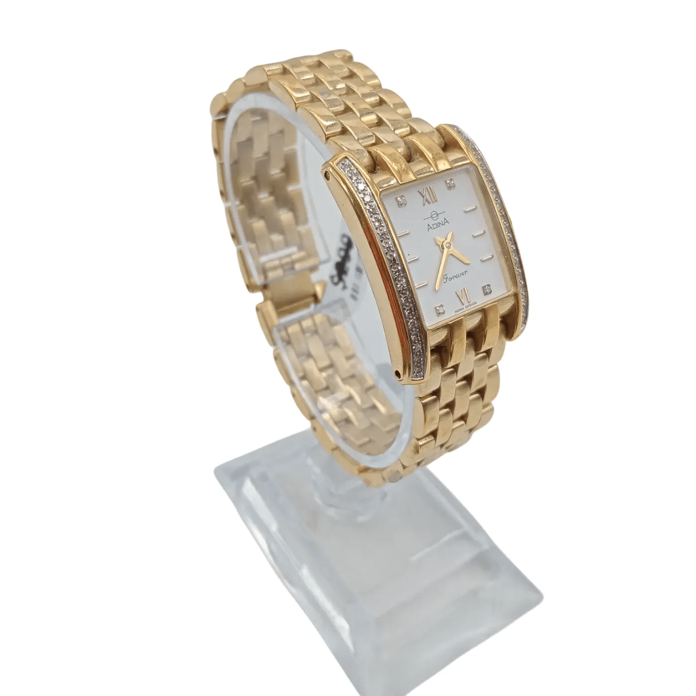 Adina Forever Gold Ladies Watch   (WR)