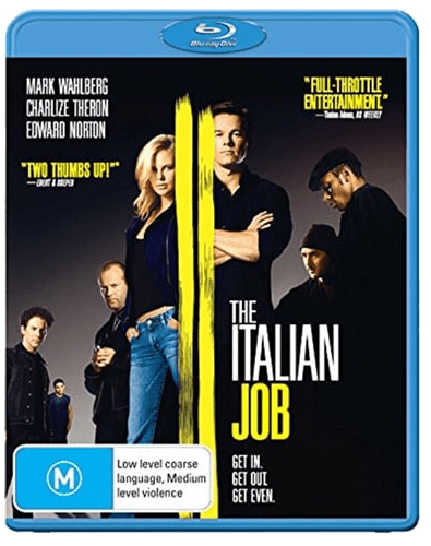 The Italian Job Bluray – Very Good Condition in Case (LE)
